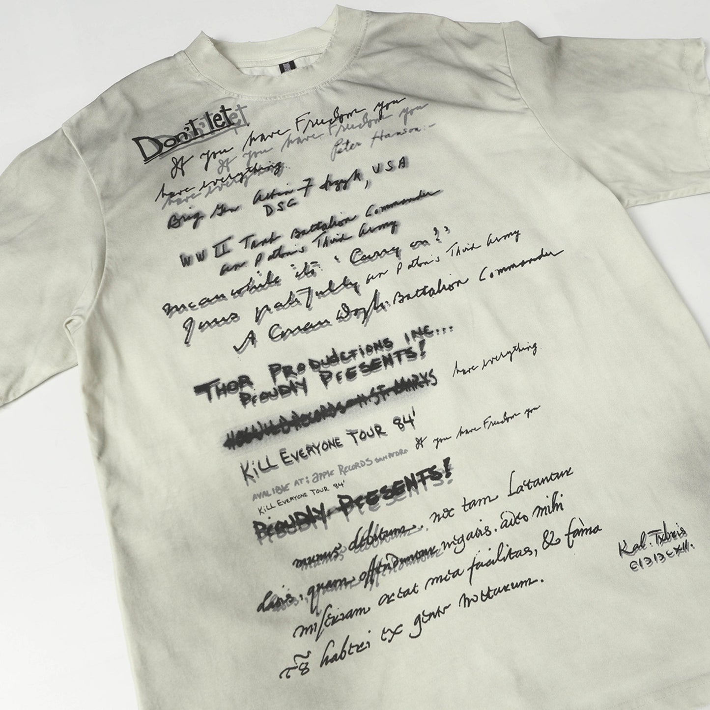 Hip Hop Clothing Summer T-Shirt Loose