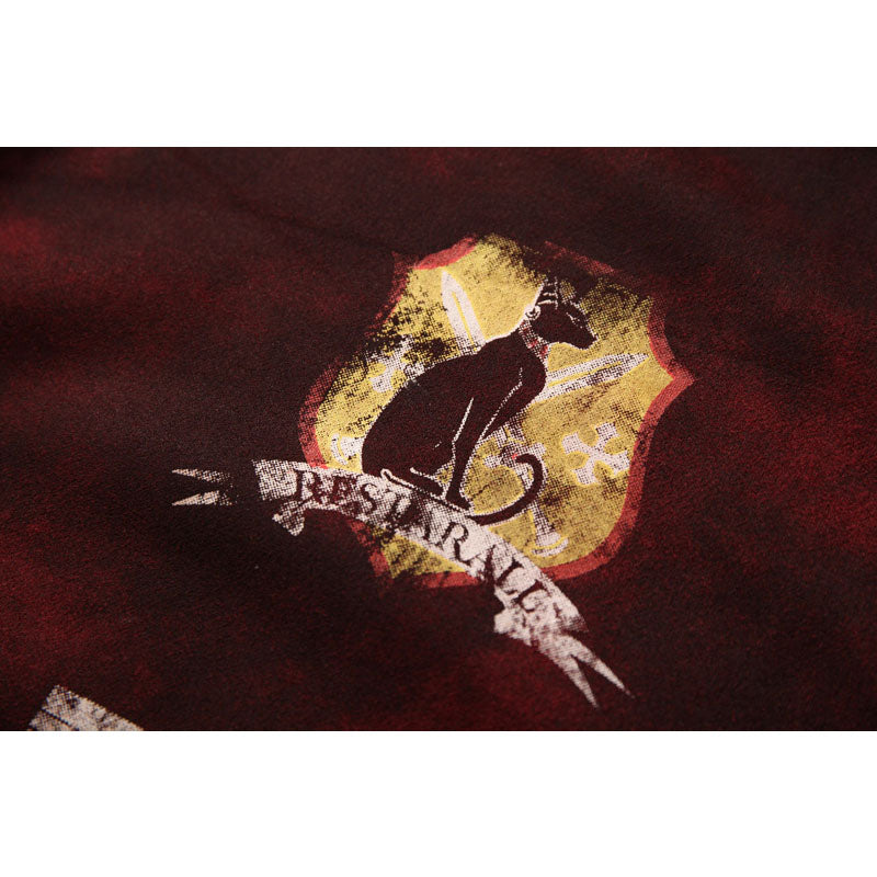 Streetwear Hoodie Tie-Dye Hooded Sweater Loose Hip Hop Cardigan Jacket