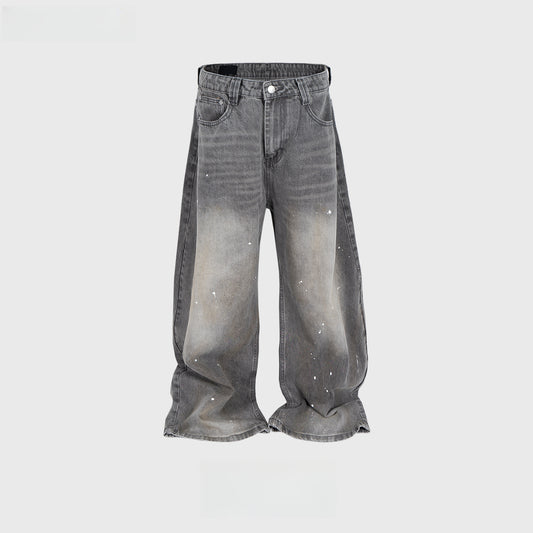 Rock Revival Jeans Vintage Trousers Washed Old Jeans