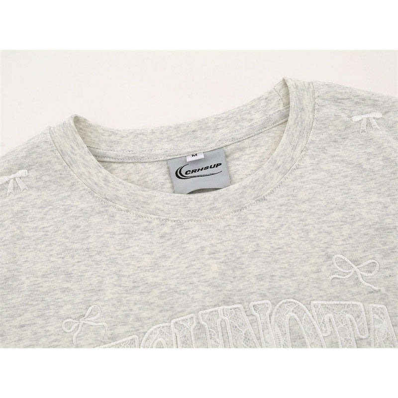 US drip outfits Summer Vintage Casual Loose Short Sleeve T-Shirts