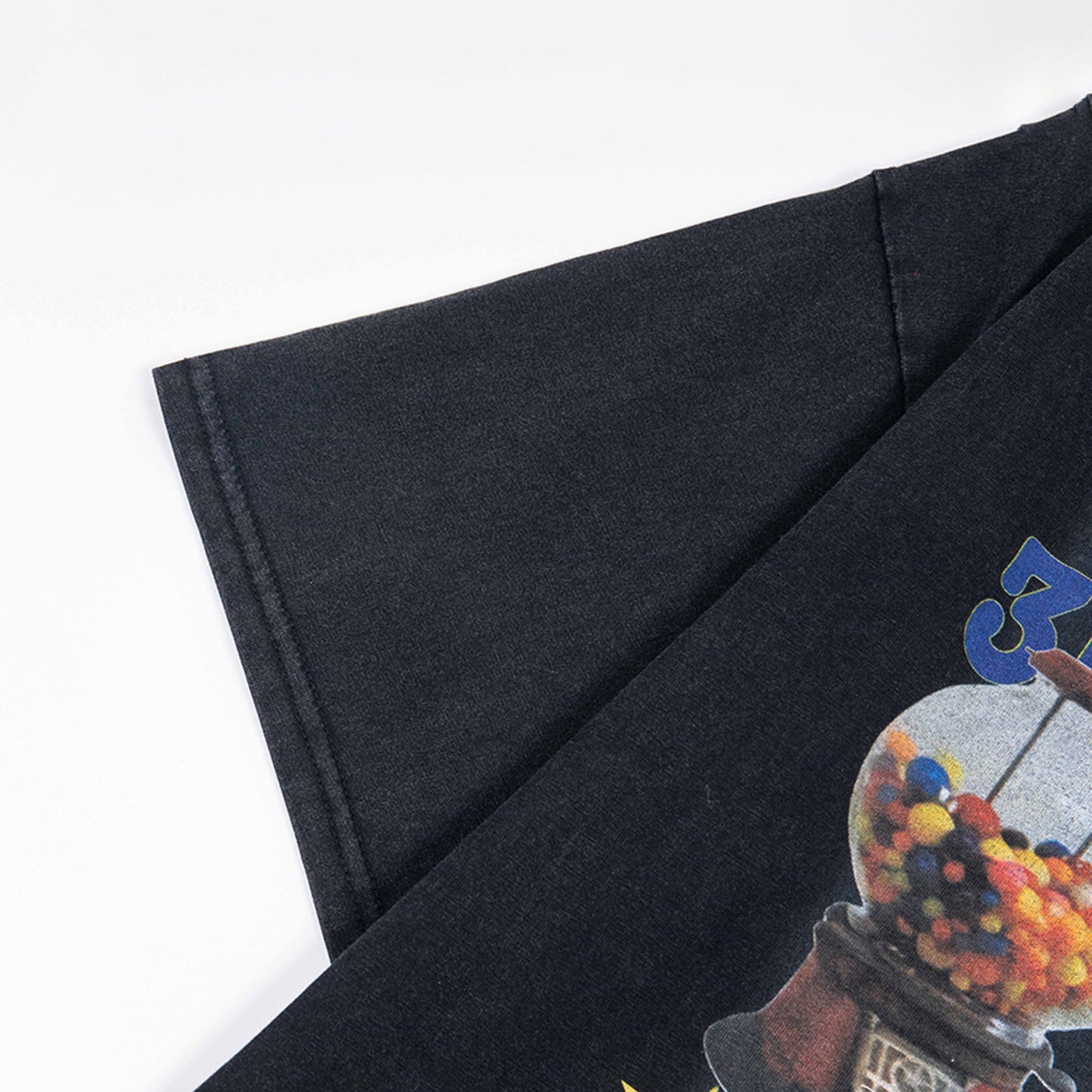 Retro Style Shirt For Men Summer Vintage Cartoon T-Shirt Short Sleeve