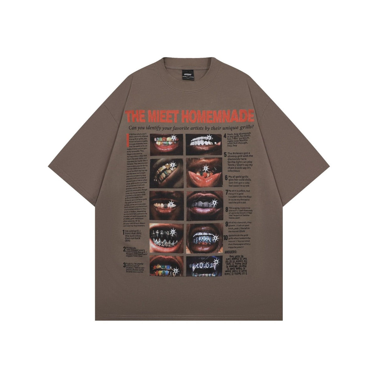 Hip hop shirt summer vintage print short sleeve t-shirt