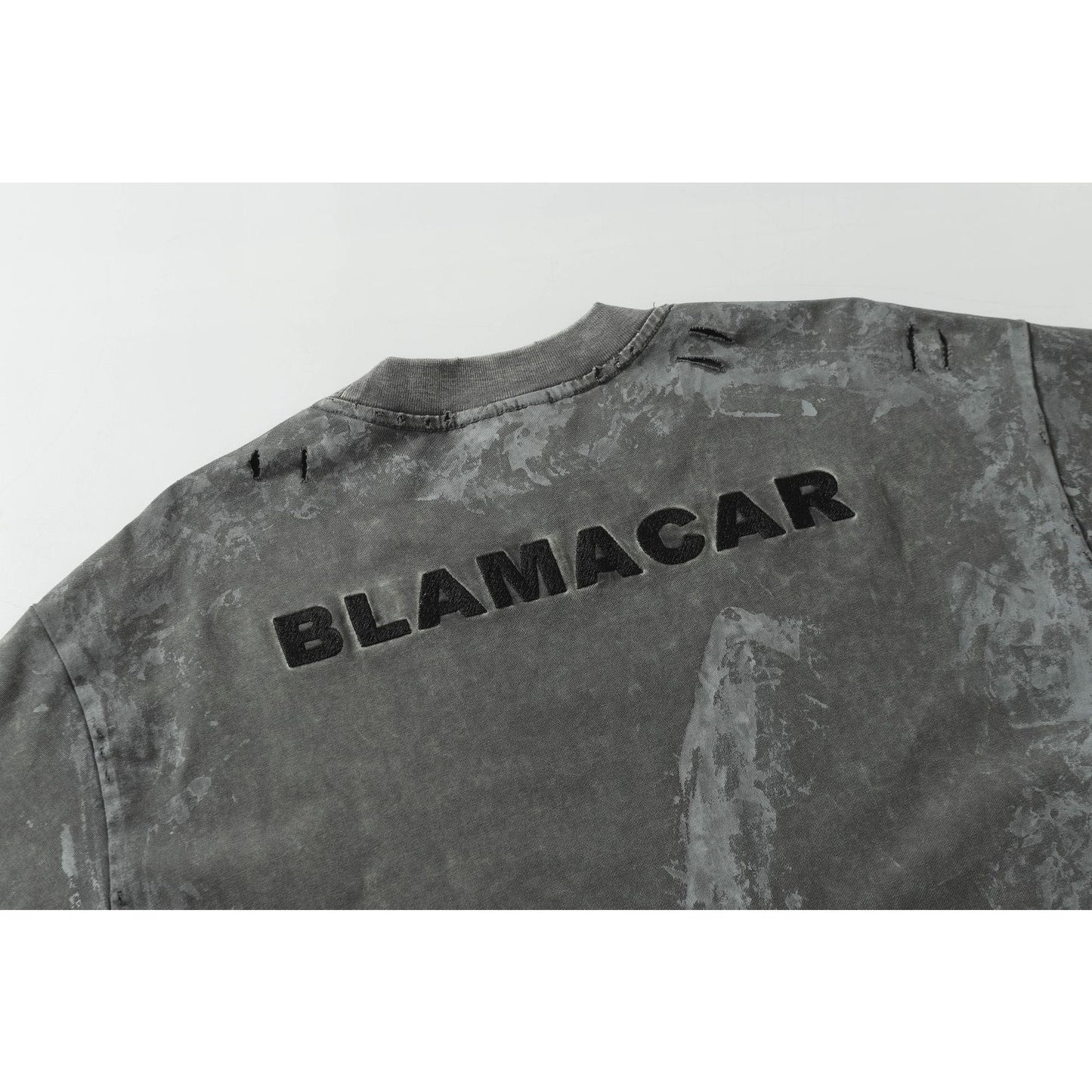 Ye T Shirt Summer Vintage Washed Graffiti Short Sleeve T-Shirt