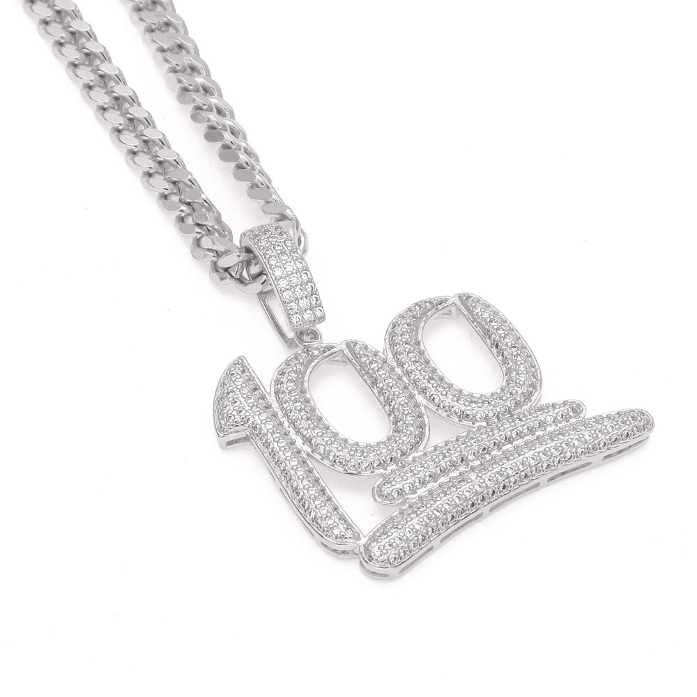 Jewelry '100 Score' Necklace Royalty