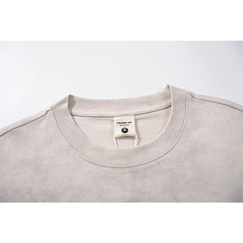 US drip outfits Summer Vintage Casual Loose Short Sleeve T-Shirts