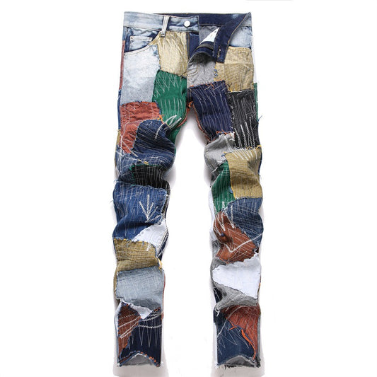 1990 Fashion Jeans Straight Jeans