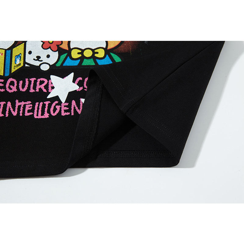 Nostalgia T Shirts Short Sleeve T-Shirt oversize