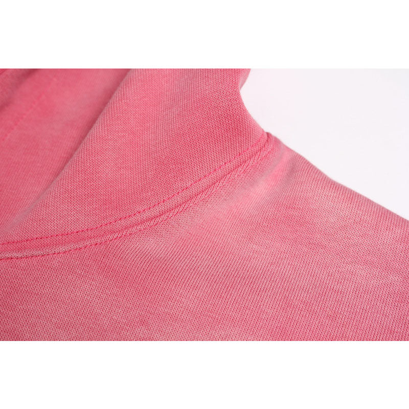 Streetwear Hoodie gradual change do old hooded sweater retro graffiti letter hoodie