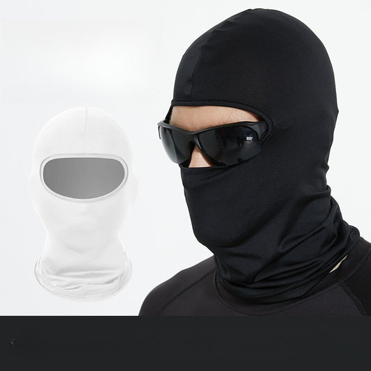 Cycling Windproof Hood Ice Silk Fabric Windproof and Sunscreen