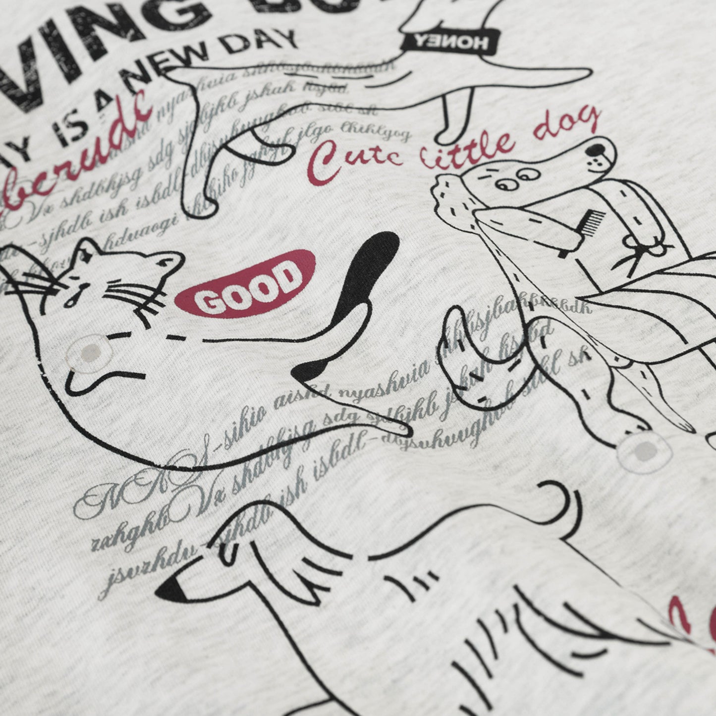 Retro Style Shirt For Men Summer, Retro T-Shirt Loose Cartoon Print Short Sleeve Tee