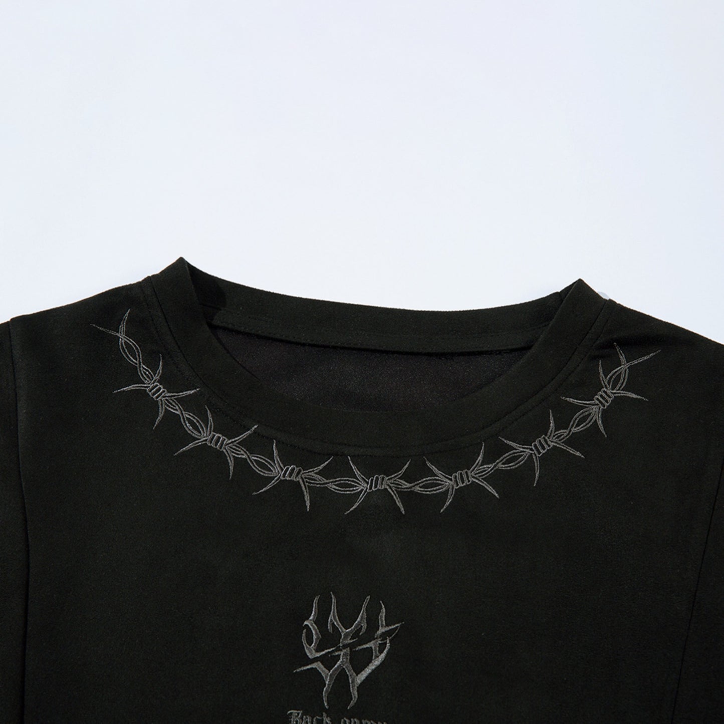 Hip hop shirt summer embroidery t-shirt short sleeve
