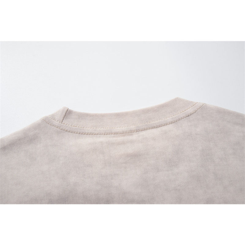 US drip outfits Summer Vintage Casual Loose Short Sleeve T-Shirts