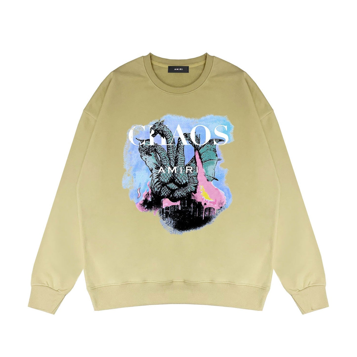 Amiri Sweatshirt Printed Trendy Pure Cotton