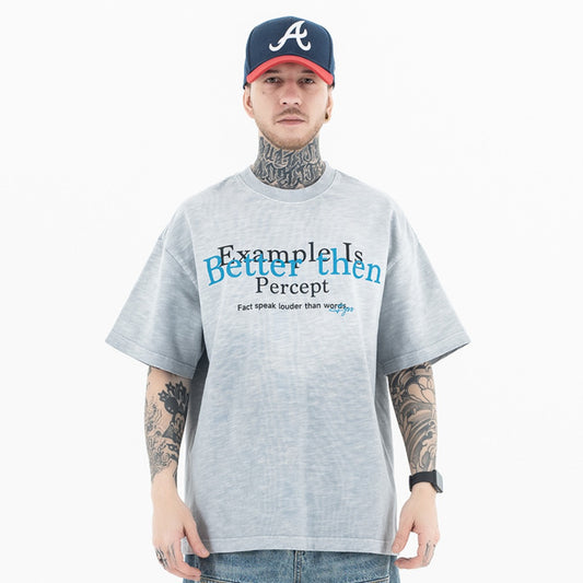Vic Streetwear Summer Crew Neck Short Sleeve T-Shirt
