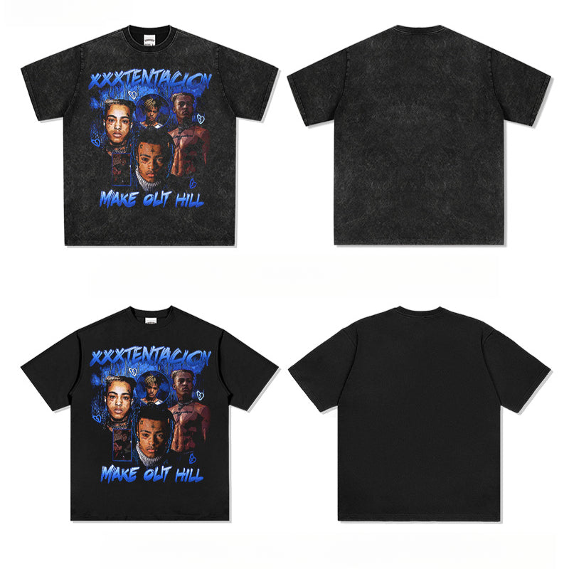 Cool t rapper hip hop XXX Tentacion HIPHOPT-SHIRT Vintage