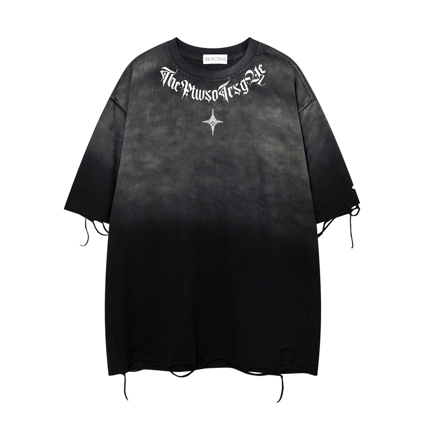 Hustle vintage summer wash short sleeve t-shirt