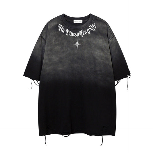 Hustle vintage summer wash short sleeve t-shirt