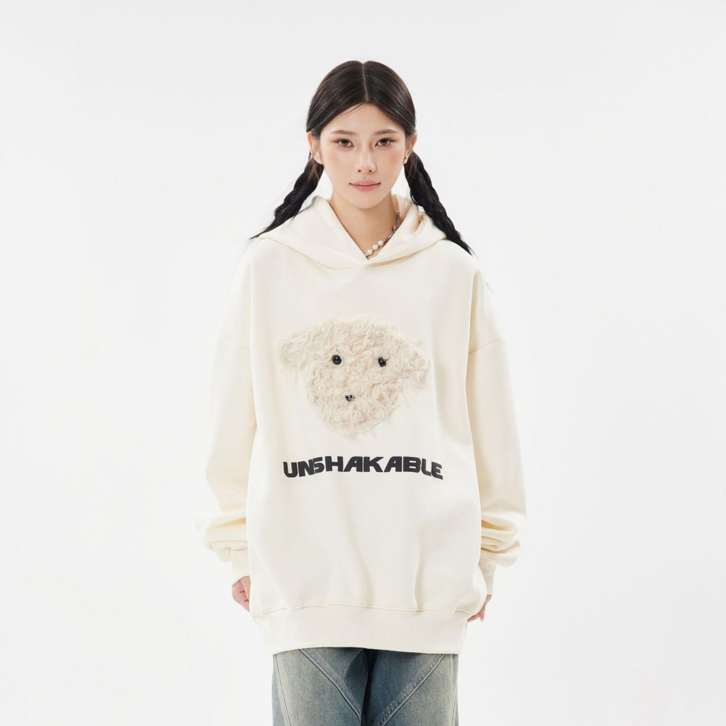 Vice streetwear puppy hooded sweater autumn and winter loose sweater