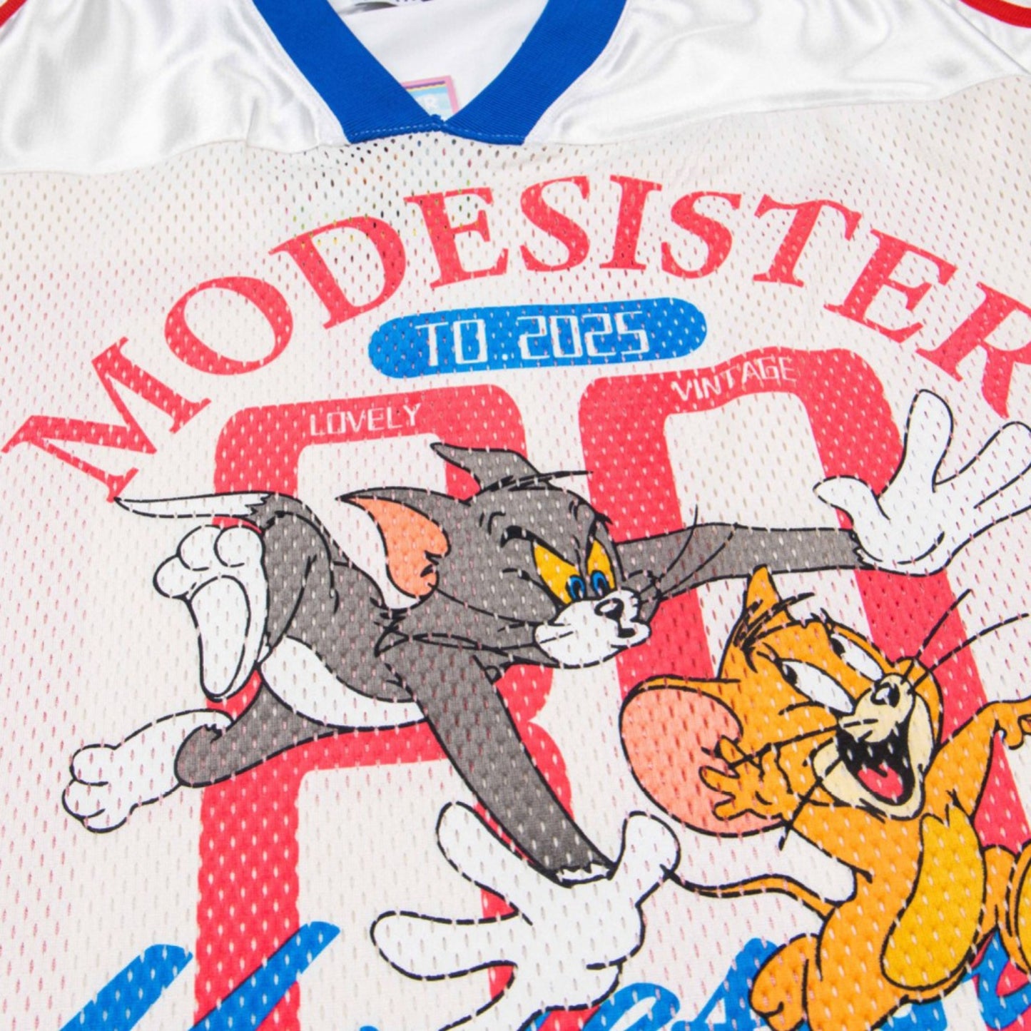 Hustle vintage summer cartoon print short sleeve t-shirt