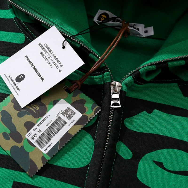 Ape Hoodie Shark Loose Hooded Sweater Jacket