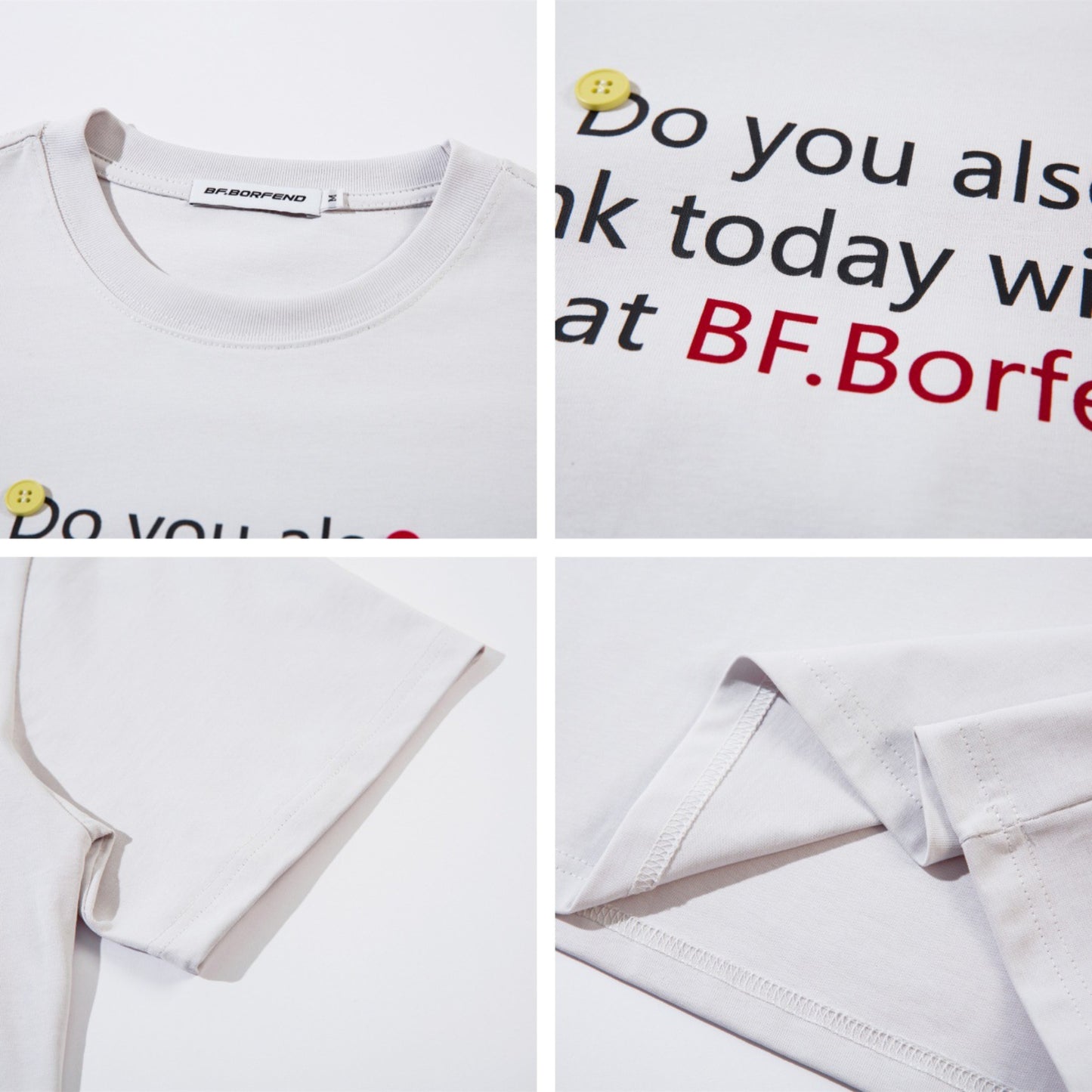Distorted vintage alphabet print short-sleeved t-shirt summer loose top