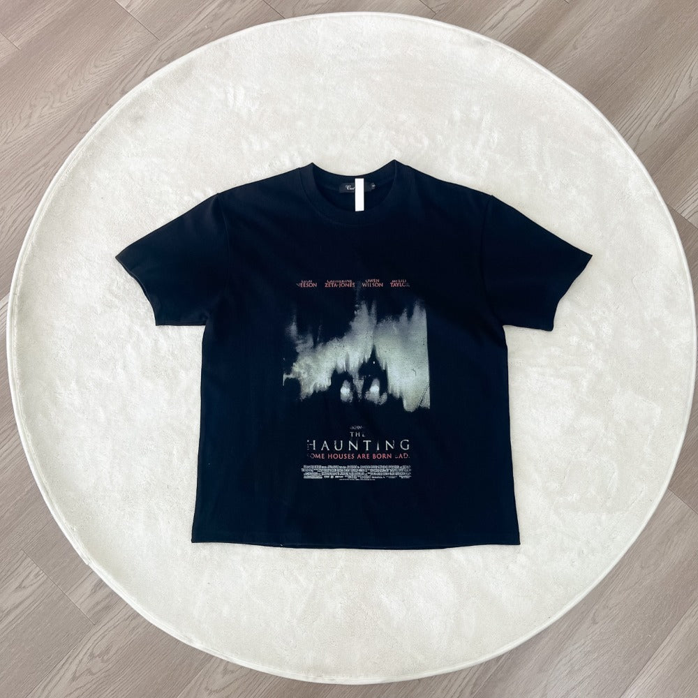 Streetwear Eua t-shirt Vintage Cleanfit Cotton Illustration Digital Printing Boxy Crew Neck Short Sleeve T-Shirt
