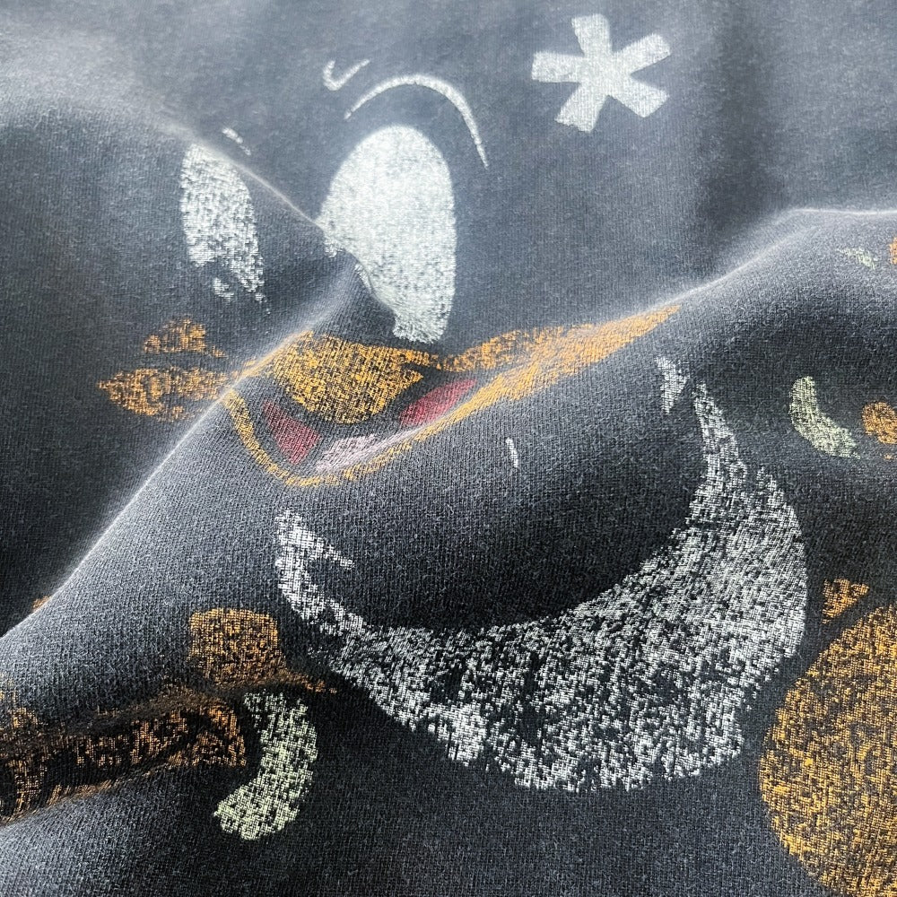 Streetwear Eua t shirt washed and made old childlike duck print short sleeve t-shirt