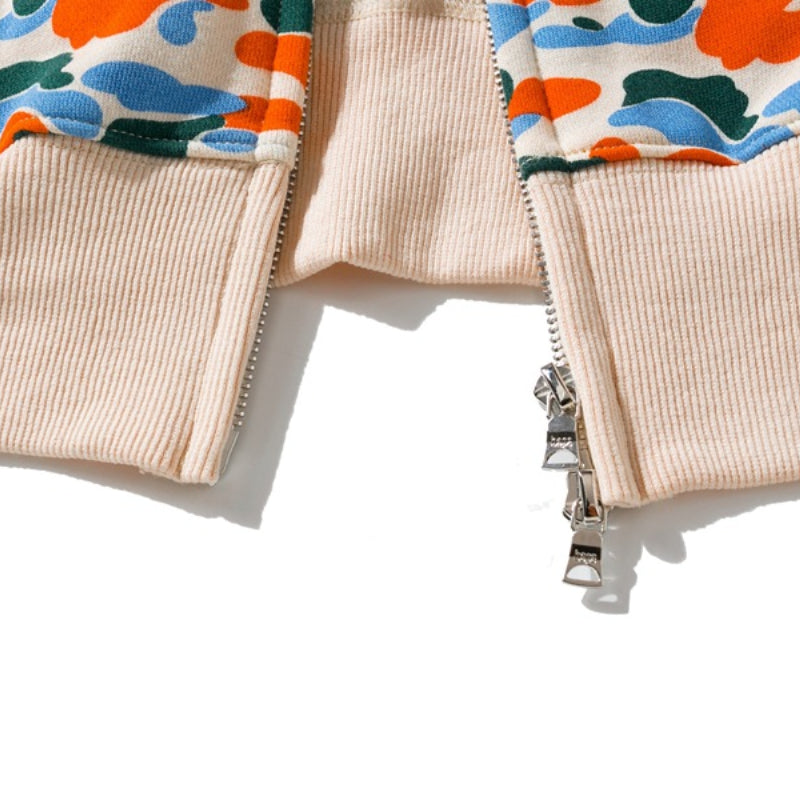 Ape Hoodie Indonesia City Limited Camo Shark Hooded Cardigan Sweater Jacket