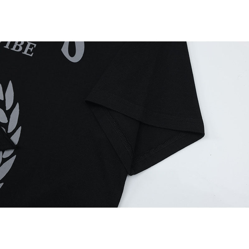 Marcas De Streetwear Loose Crew Neck Short Sleeve T-Shirt