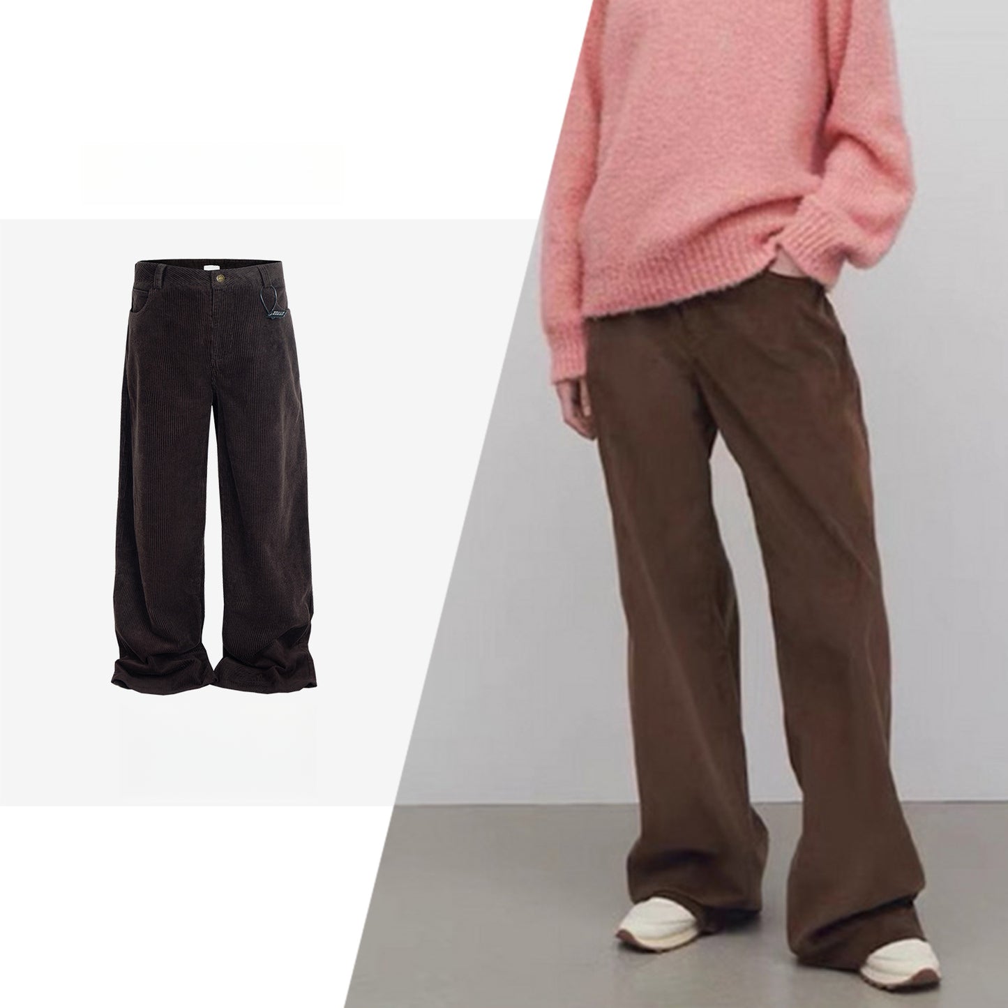 Rock Revival Jeans Corduroy Trousers Straight Casual Pants