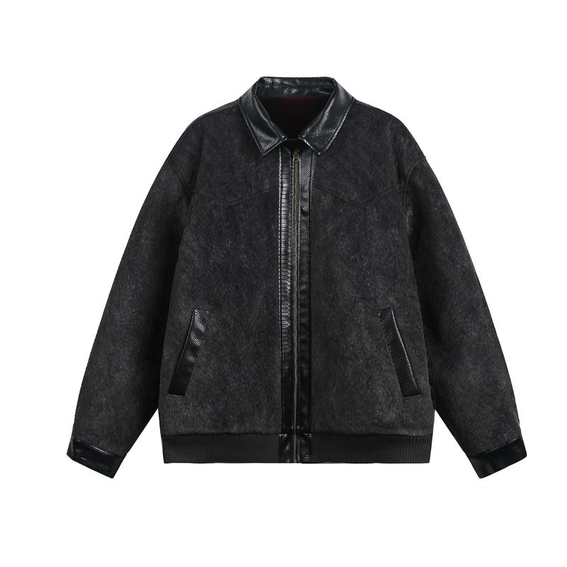 Unisex Down Jacket Old Money Wind Fleece Jacket