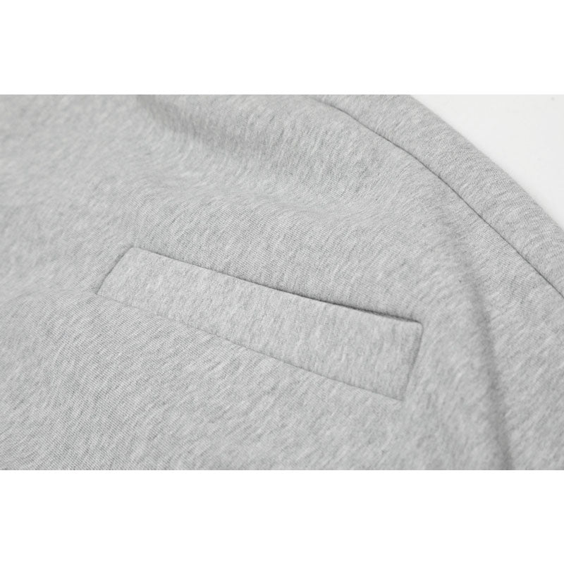 Streetwear Hoodie Zip-Up Lapel Sweater Winter Loose Casual Top
