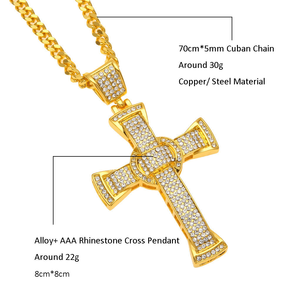 Jewelry Diamond 'Cross' Necklace Crosses Jesus Pieces