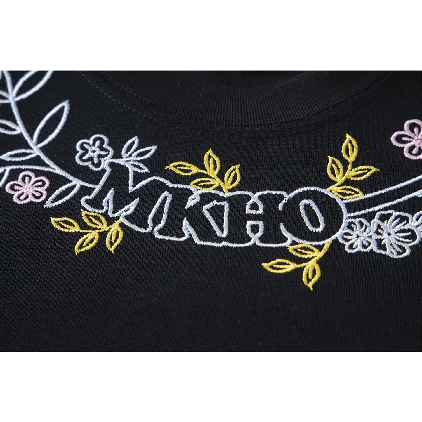 Vestimenta De Los 90 Summer Vintage Floral Embroidery T-Shirt Short Sleeve