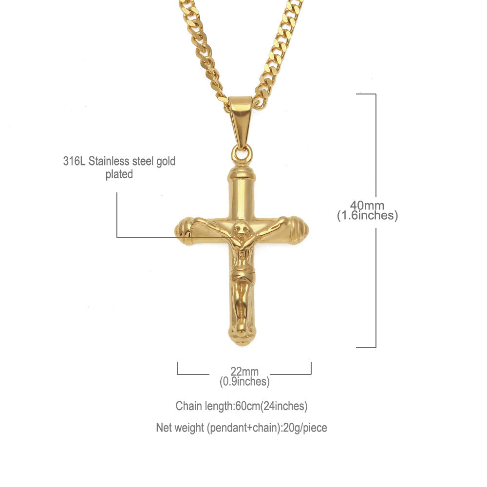 Jewelry Simple Cross Pendant Necklace Crosses
