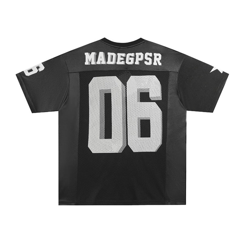 Hip Hop Clothing Summer Short Sleeve Loose Hiphop Quick Drying Sports T-Shirt