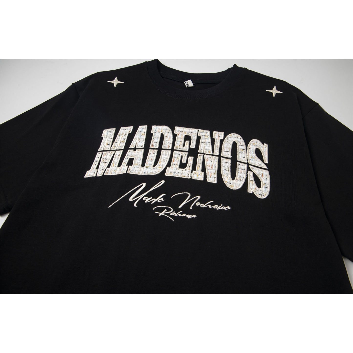Hip hop shirt summer vintage embroidered t-shirt short sleeve