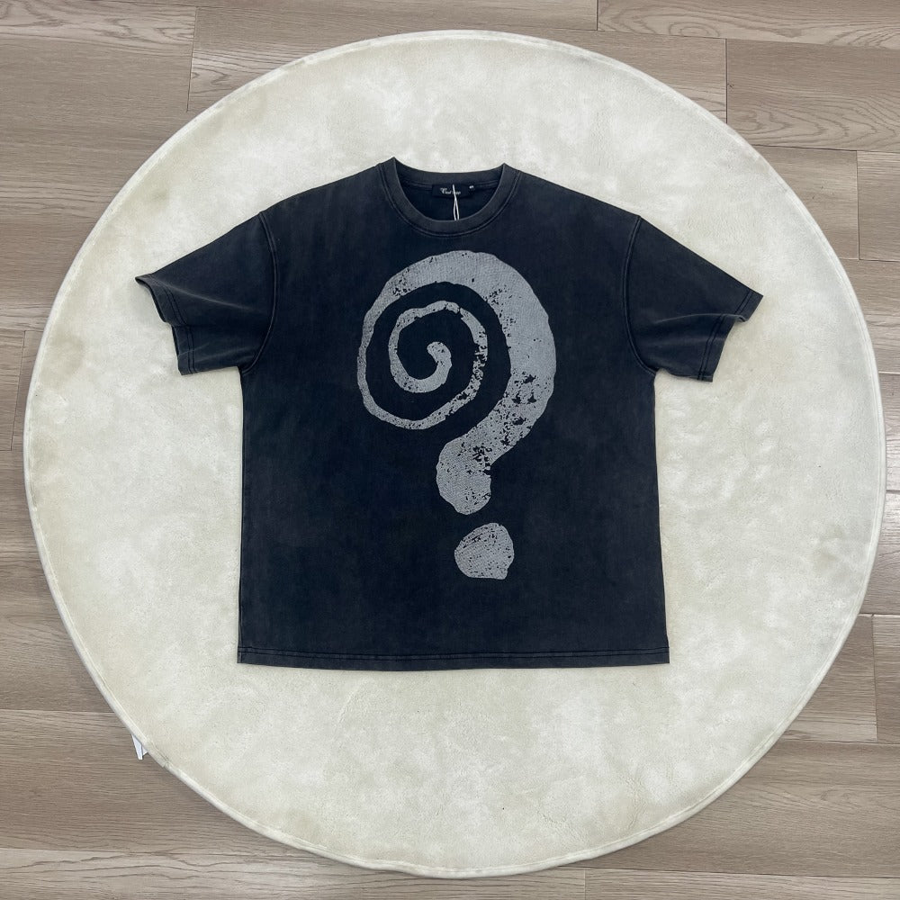 Streetwear Eua t shirt Mickey washed old printed short sleeve t-shirt