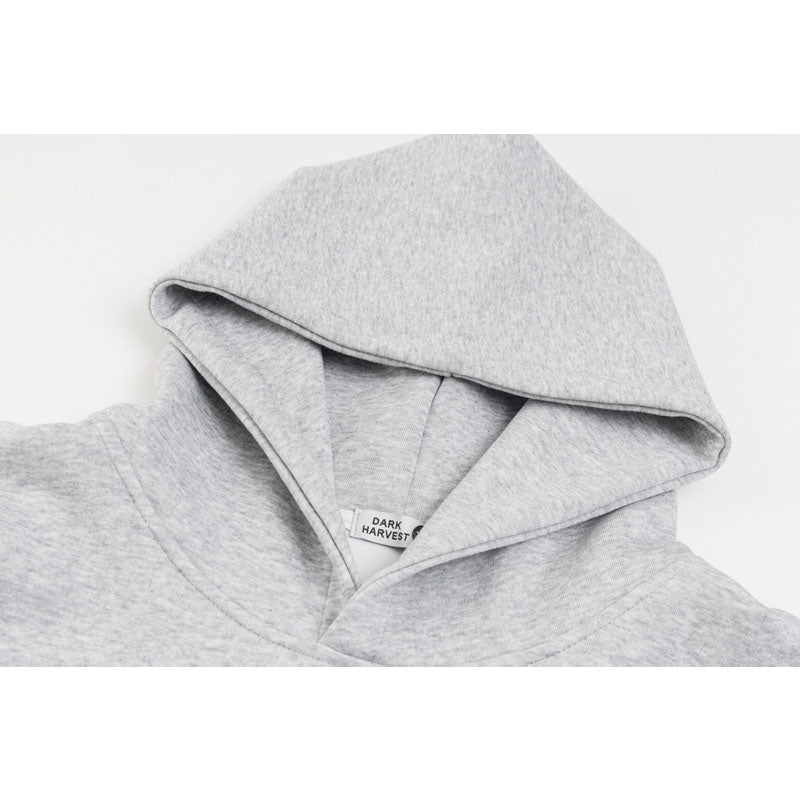 Streetwear Hoodie Embroidered Hooded Sweater Loose Casual Hoodie