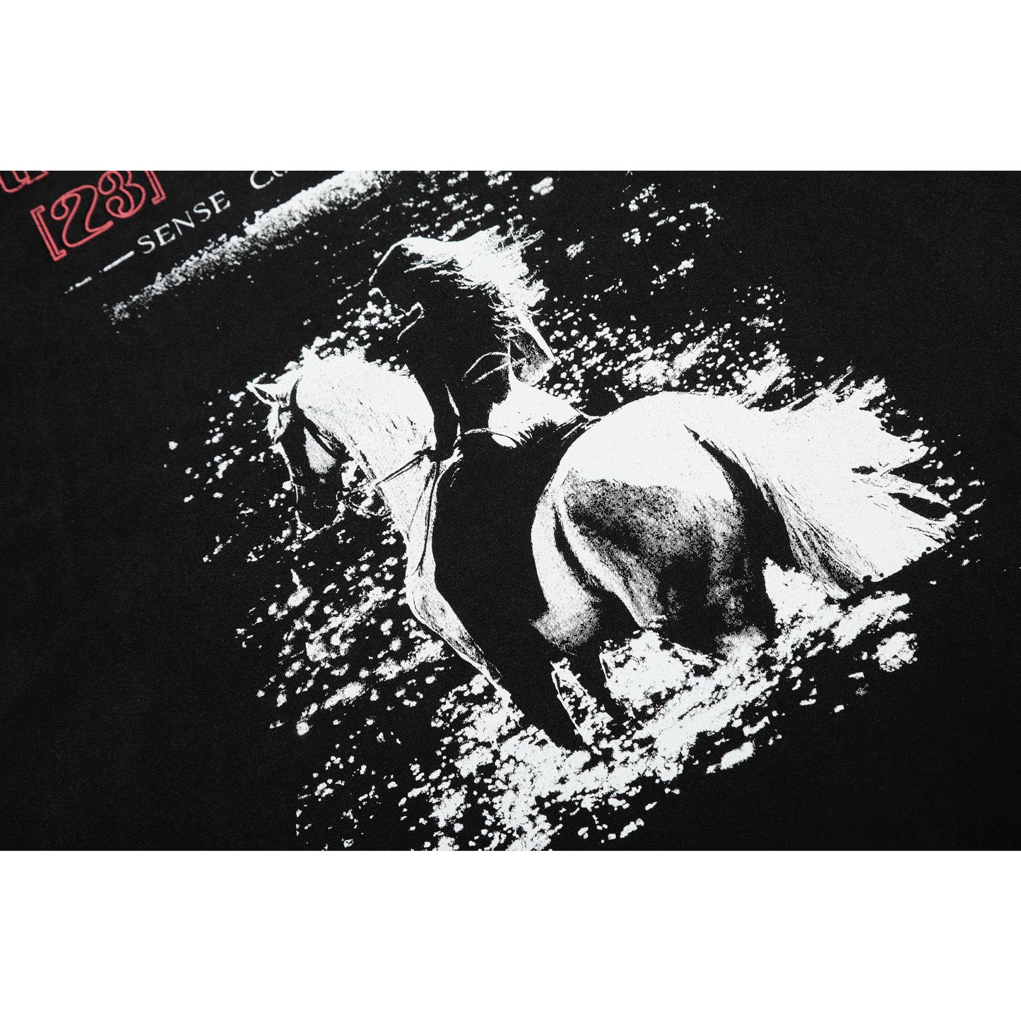 Hip hop shirt retro washed t-shirt short sleeve loose