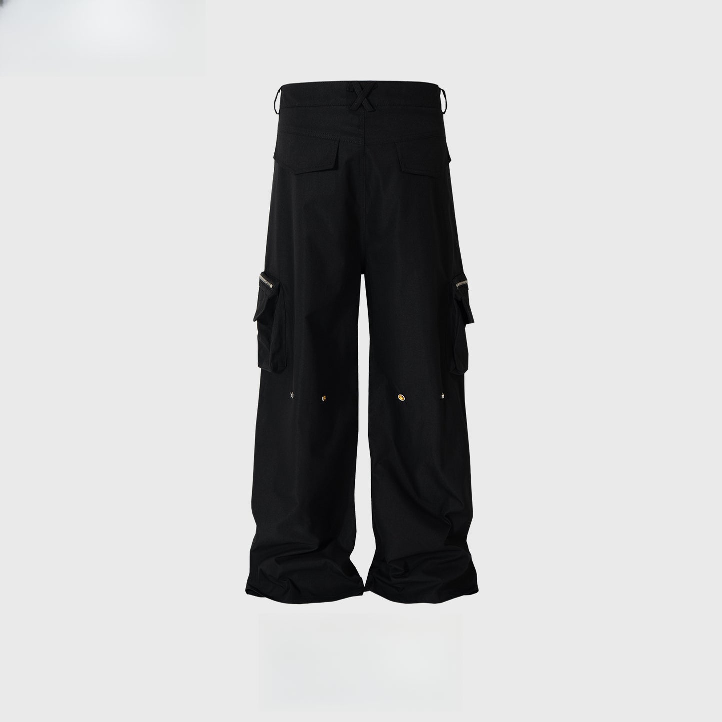 Rock Revival Jeans Straight Pants Multi-Pocket Tooling Casual Pants