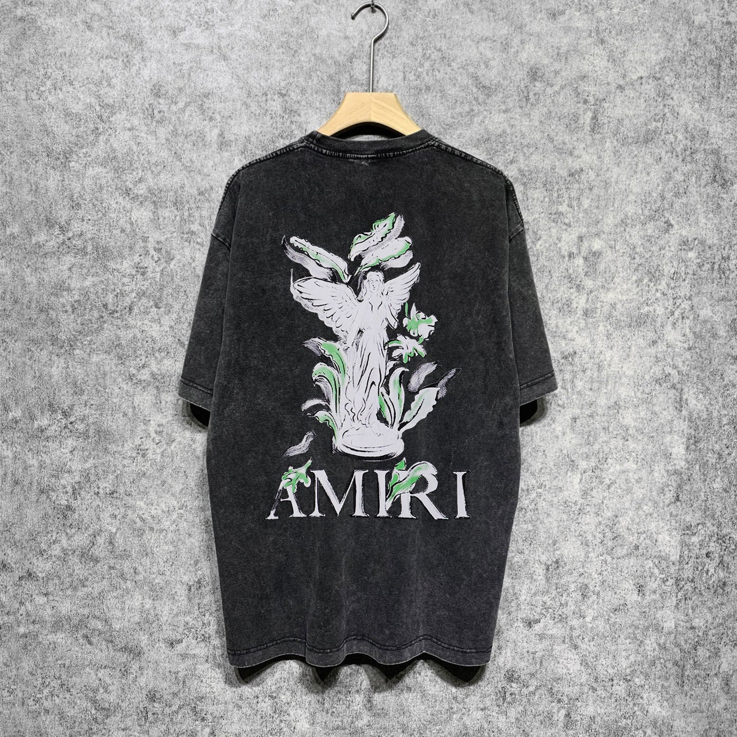 Amiri washed t-shirt angel short sleeve