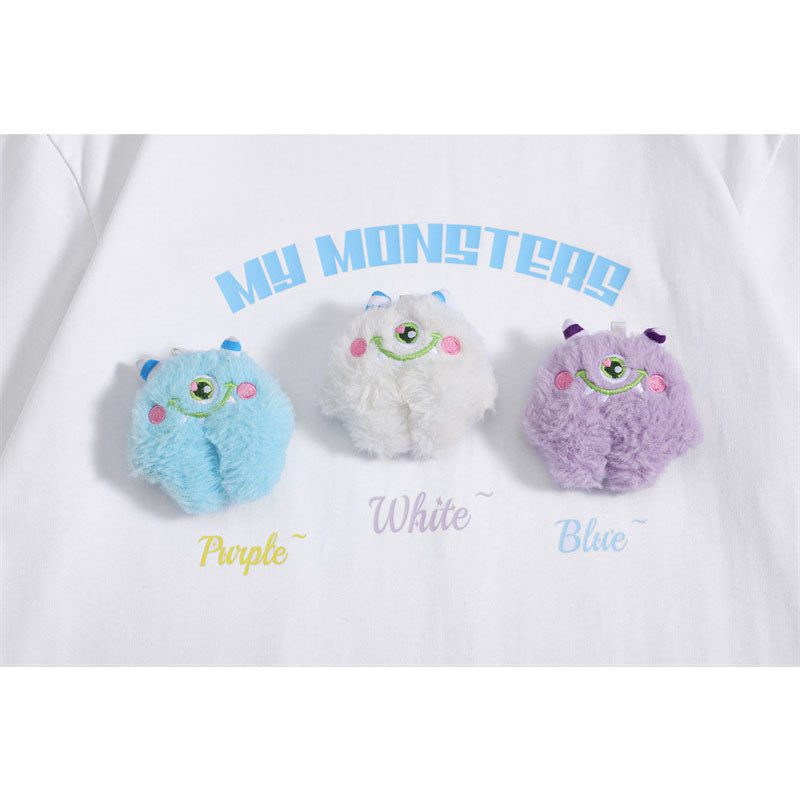 Camisetas streetwear Summer Vintage Elf Doll Casual Loose Short Sleeve T-Shirt
