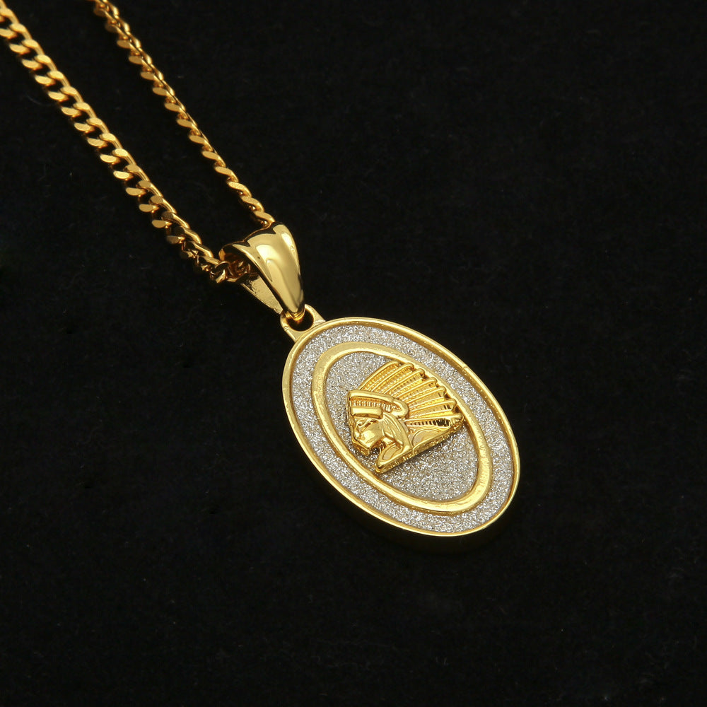 Jewelry Hip Hop Letter G Pendant Necklace Angel Pieces Egypt Pieces