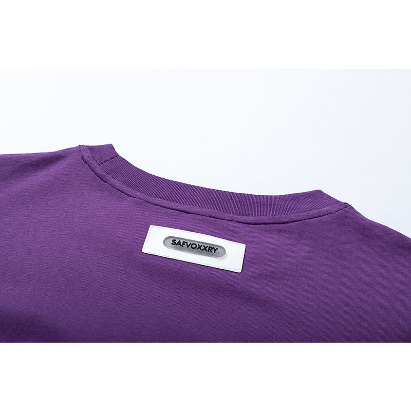 Vintage Tišö Rt Love Pendant Short Sleeve T-Shirt Summer Loose Top