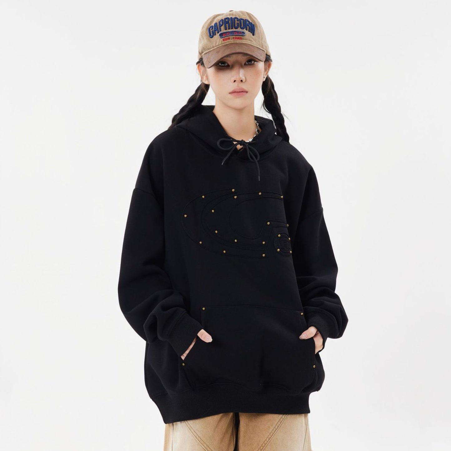 Vice streetwear hooded pullover sweater long sleeve hoodie