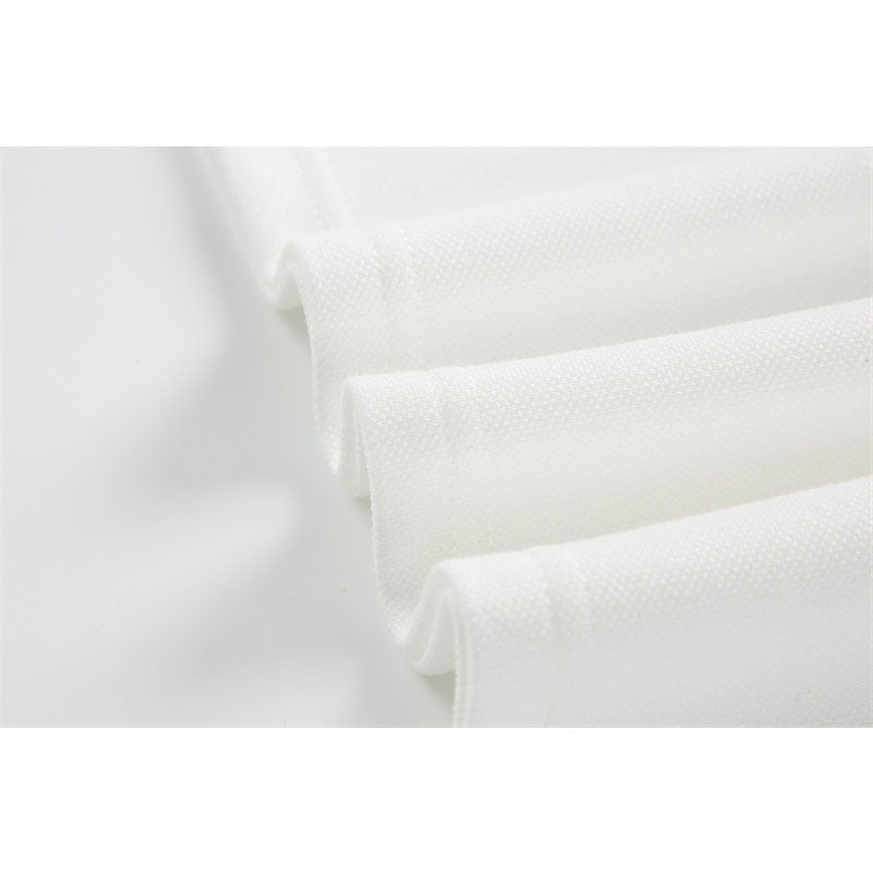 Stone Wash T shirt Polo shirt
