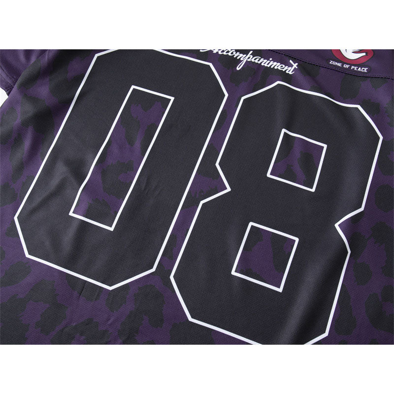 Hip Hop Shirts For Boys Hip Hop Casual V-Neck Short Sleeve Rugby Suit
