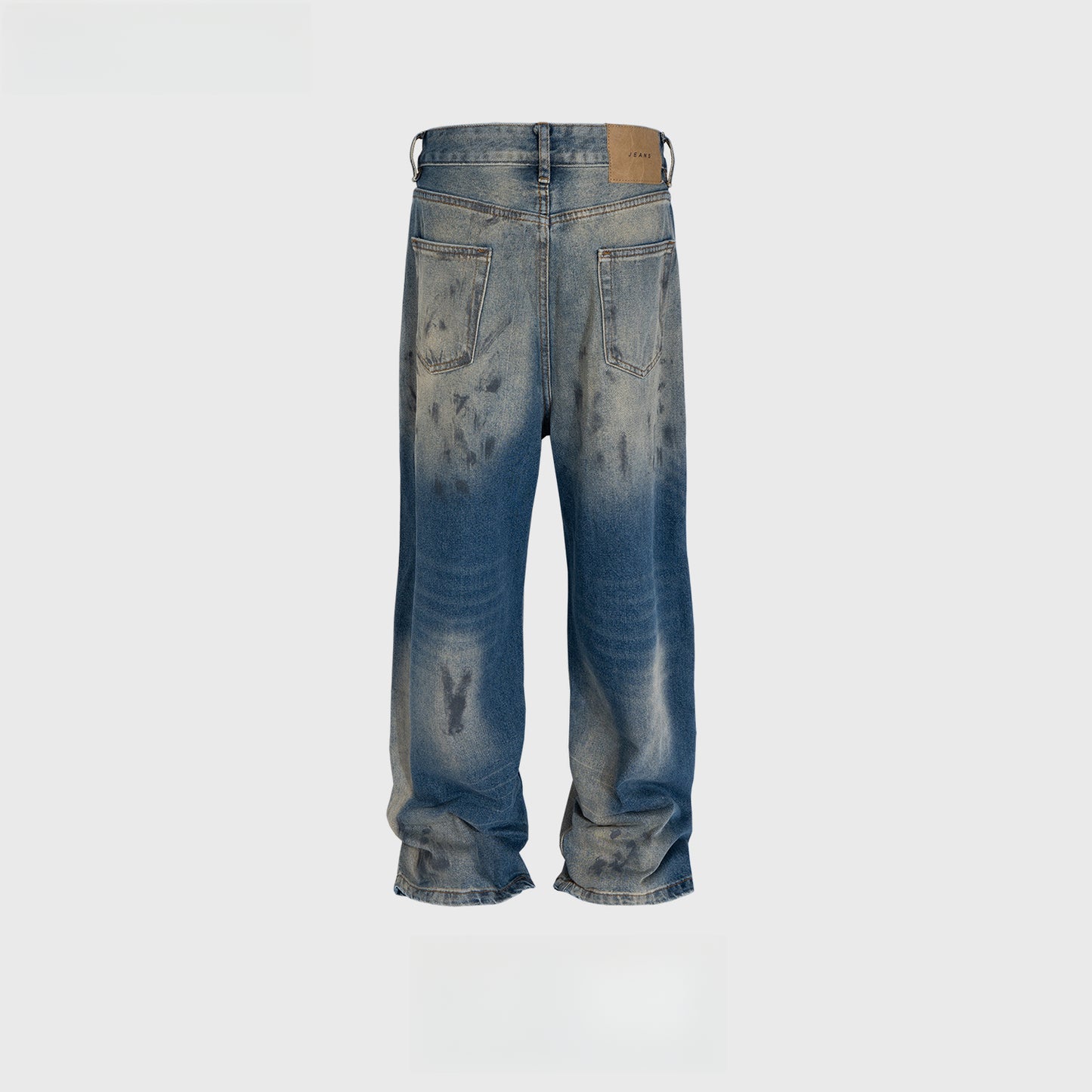 Rock Revival Jeans Straight Wash Old Jeans