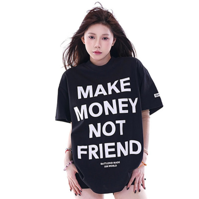 Hip Hop Clothes New York Casual Summer Loose Short Sleeve T-Shirt